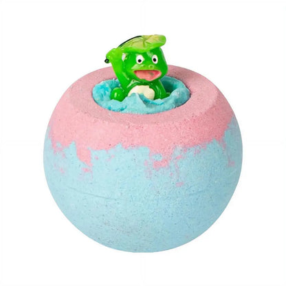 Bombe de bain coloré