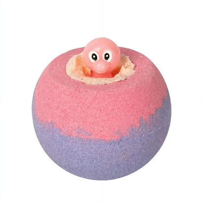 Bombe de bain coloré