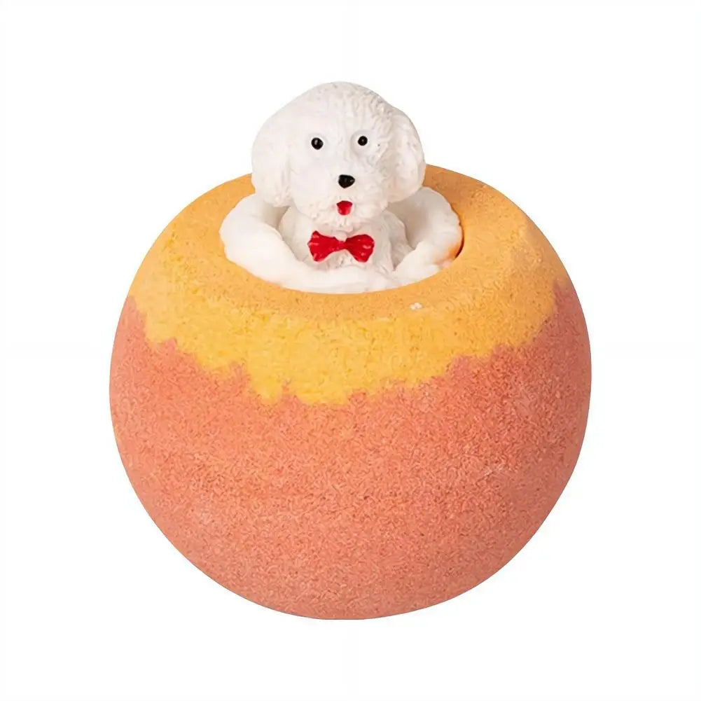 Bombe de bain coloré