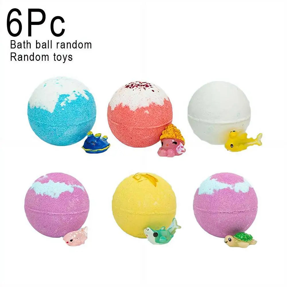 Bombe de bain coloré