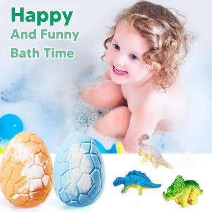 Bombes de bain œuf de dinausore