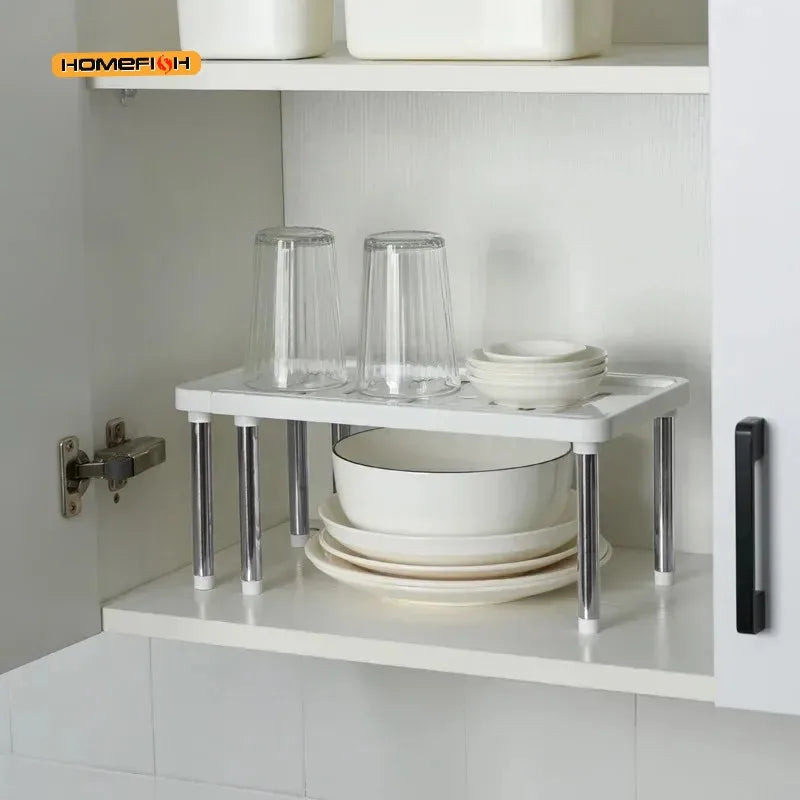 Extendable Shelving Unit (1 piece) Multi-purpose Storage Rack Household Seasoning Bottle Organiser