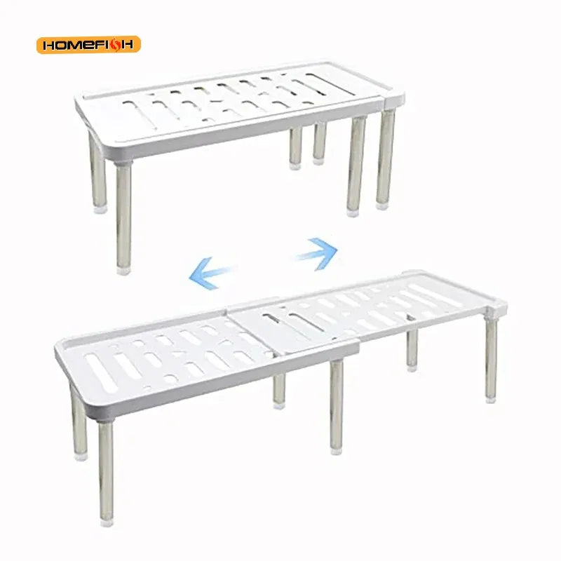 Extendable Shelving Unit (1 piece) Multi-purpose Storage Rack Household Seasoning Bottle Organiser