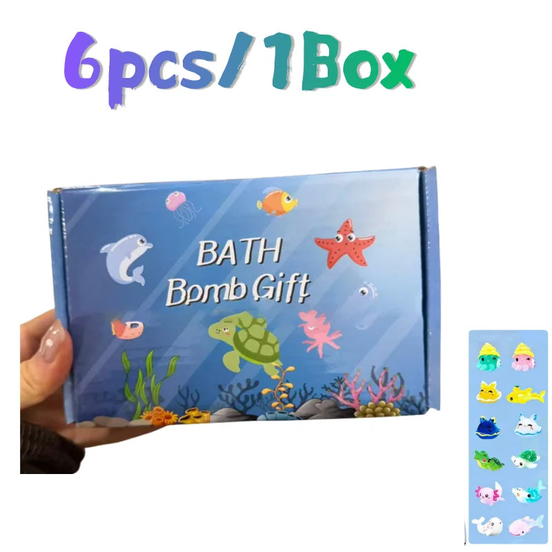 Coffret Bombes de Bain Enfants avec Jouets Surprises