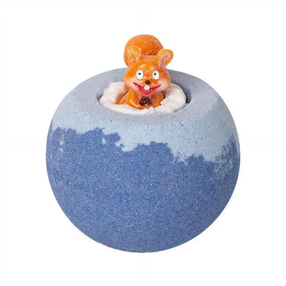Bombe de bain coloré
