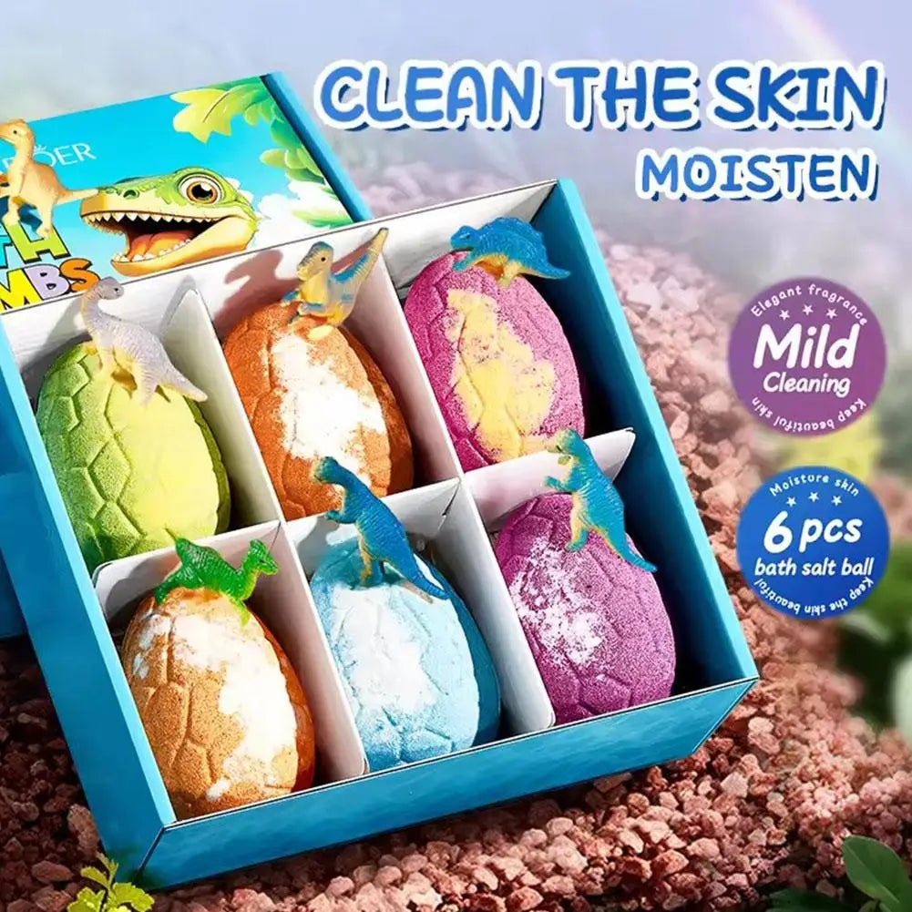 Bombes de bain œuf de dinausore